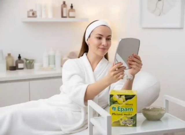 Oživující pleťová maska po použití